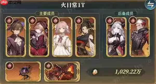 风之痕迹火系挂机阵容配队攻略