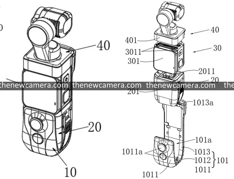 影石模块化口袋云台相机专利曝光，剑指大疆 Pocket 4