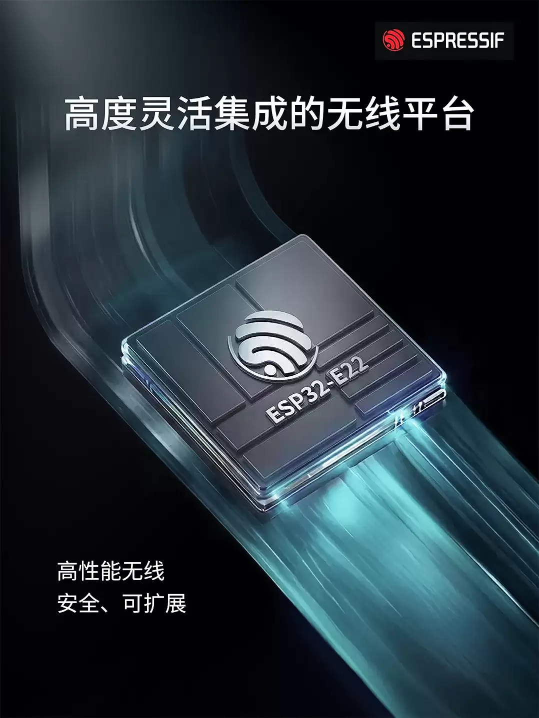 乐鑫科技发布其首款 Wi-Fi 6E 芯片：集成三频无线与双模蓝牙，速率可达 2.4 Gbps