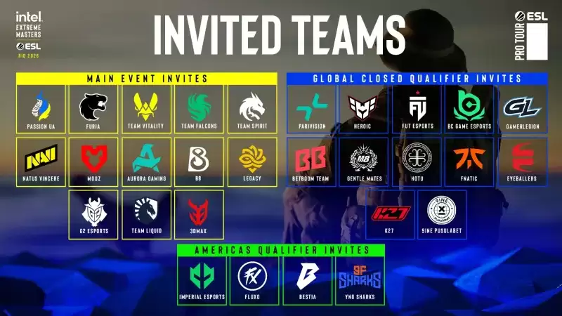 IEM里约2026震撼官宣!FaZe、Astralis缺席引爆悬念,百万美元奖金争夺战4月开战! IEM里约2026震撼官宣!FaZe、Astralis缺席引爆悬念,百万美元奖金争夺战4月开战!