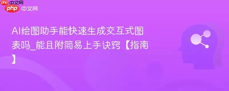 AI绘图助手能快速生成交互式图表吗_能且附简易上手诀窍【指南】
