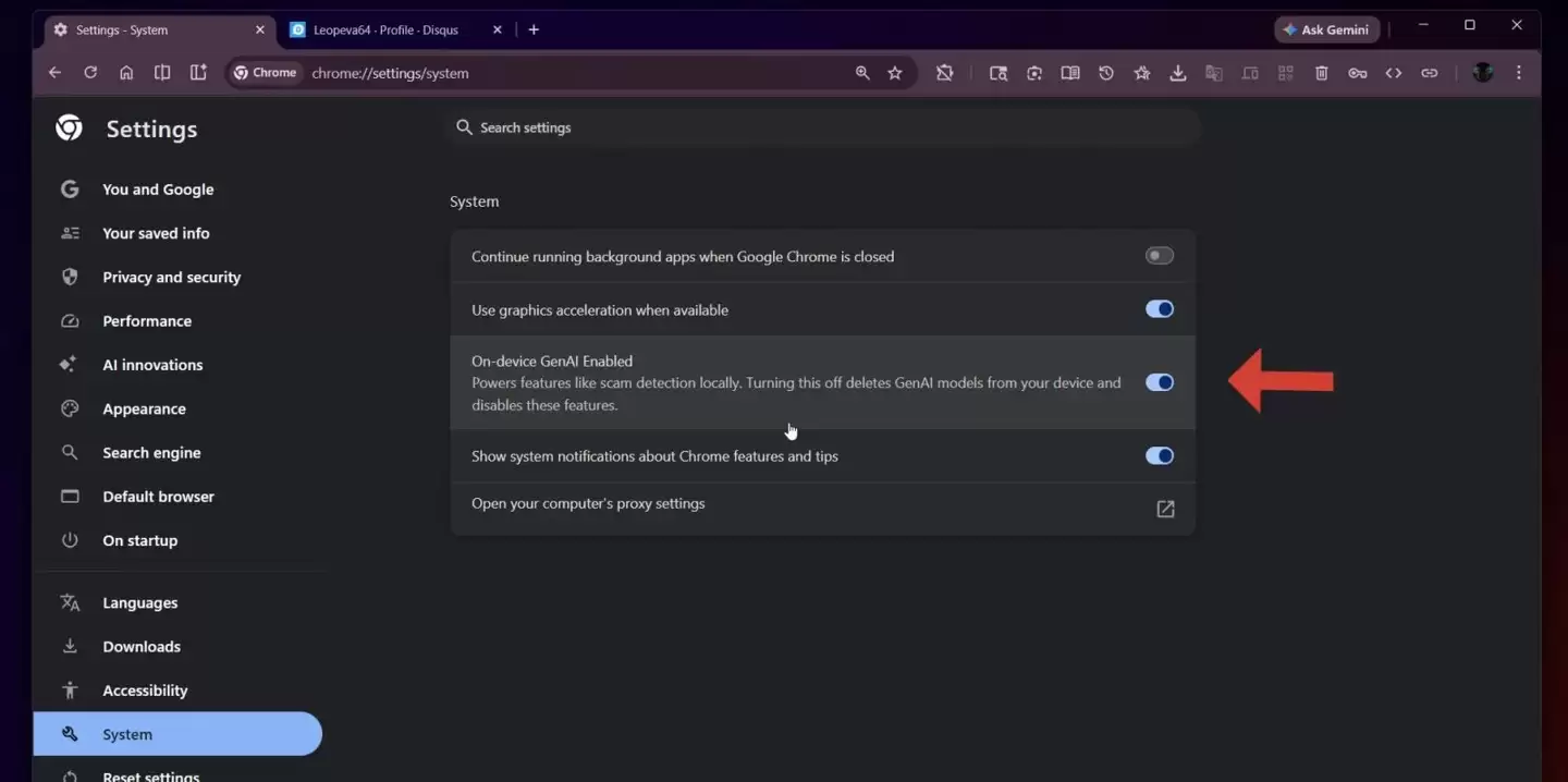 谷歌 Chrome 浏览器将允许用户关闭检测诈骗端侧 AI 模型