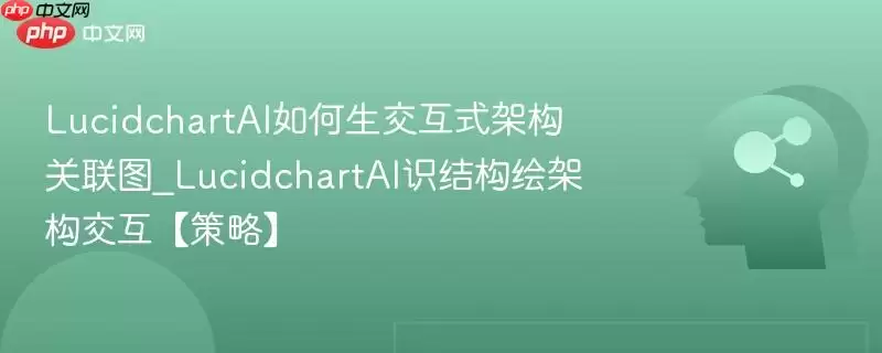 LucidchartAI如何生交互式架构关联图_LucidchartAI识结构绘架构交互【策略】