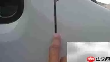 乐风翼子板灯拆卸方法