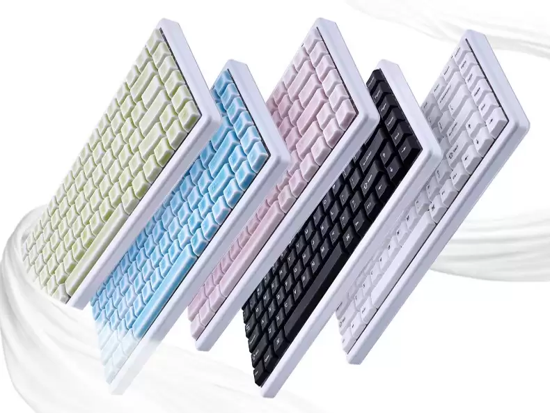山海 Cerakey 推出 ZEN75 三模机械键盘：矮轴 + 陶瓷键帽，899 元起