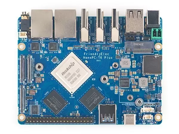 友善电子发布NanoPC-T6 Plus:RK3588加持,支持LPDDR5与多接口扩展