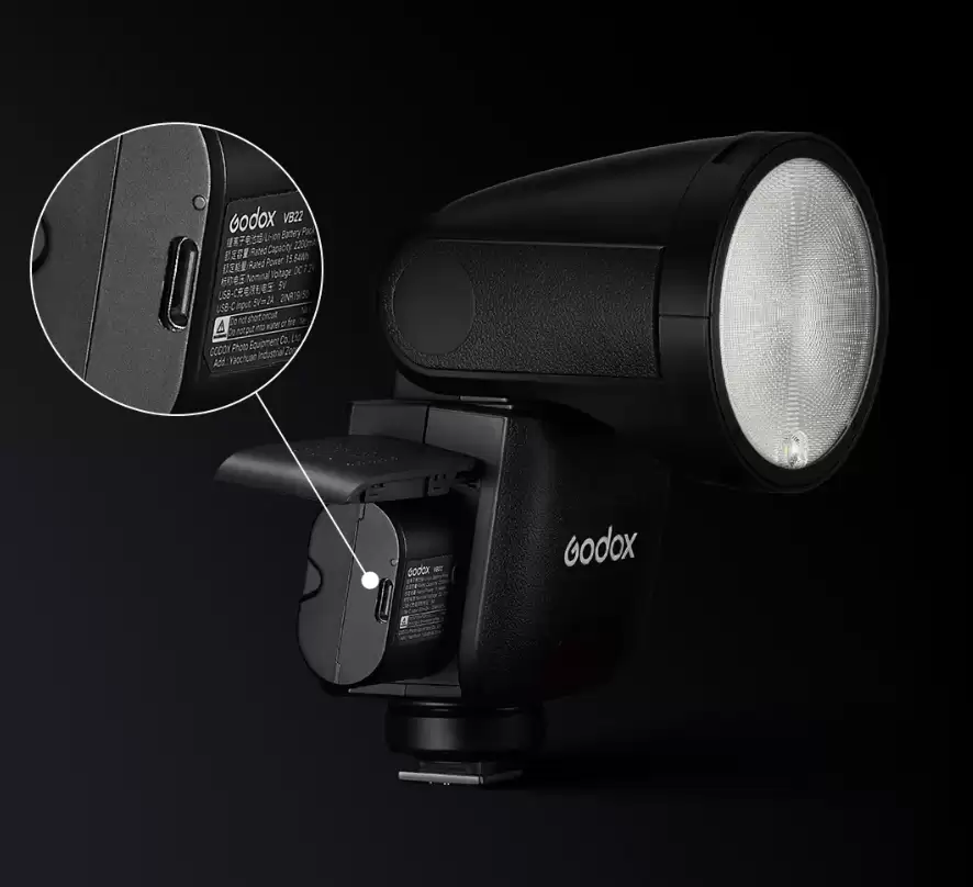 神牛推出 V1 mid 系列 TTL 锂电圆顶机顶闪光灯：55Ws 输出、650 次全功率闪光，939 元