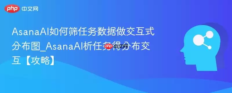 AsanaAI如何筛选任务数据做交互式分布图_AsanaAI析任务得分分布交互【攻略】