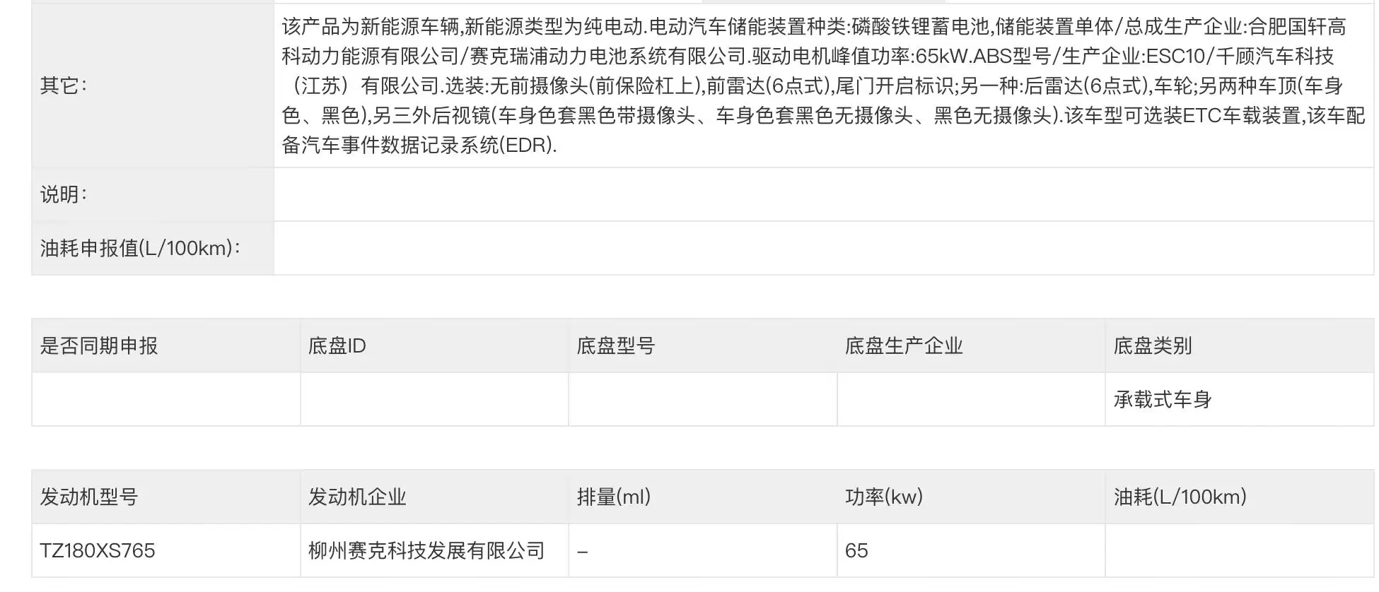 最高续航 403 公里，五菱缤果 Pro 电池信息出炉
