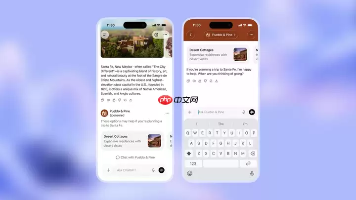 OpenAI 将在 ChatGPT 免费及 Go 层级测试广告