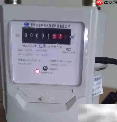 IC卡燃气表充值方法