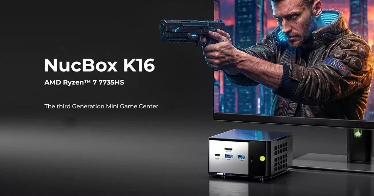 极摩客推出 NucBox K16 迷你主机：AMD 锐龙 7 7735HS 处理器、32GB 内存，提供 OCuLink 接口