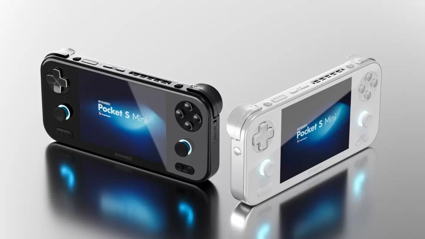 AYANEO发布Pocket S Mini安卓掌机,复古设计配骁龙G3x芯片