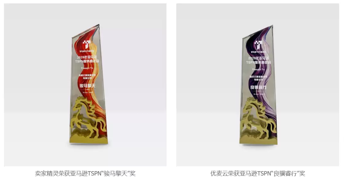 亚马逊 TSPN 年度服务商年会圆满举行,卖家精灵 & 优麦云双双获奖,助力品牌成长