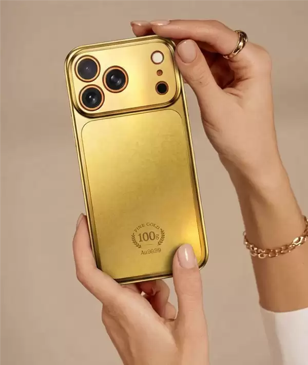11299元起！京东京造推出Au99.99黄金手机壳：自带投资金条