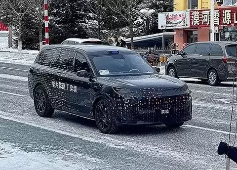 东风华为联合打造奕境品牌 首款车型寒区测试曝光