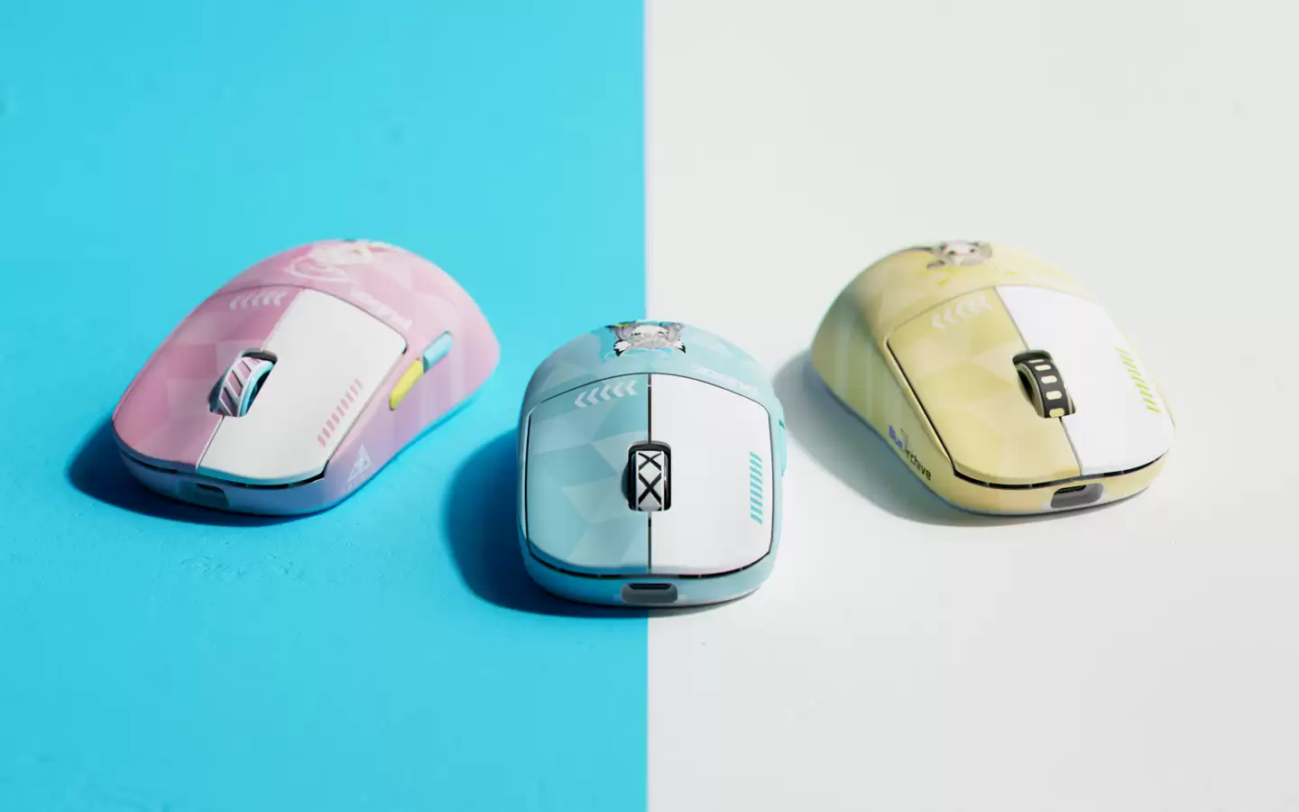 Pulsar 派世推出《蔚蓝档案》联名鼠标，阿拜多斯三角色主题