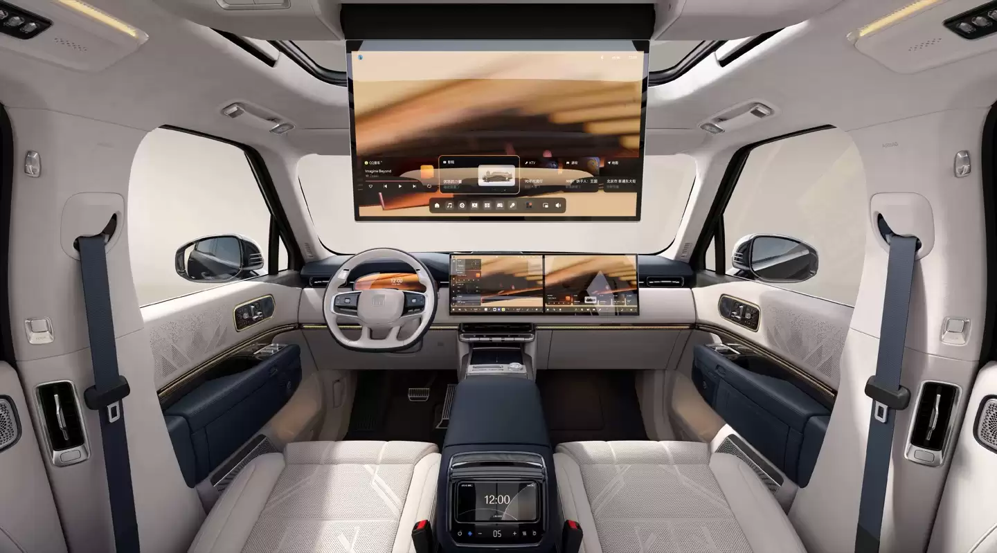 三星显示为极氪 9X 供应 3 款车载 OLED 显示屏