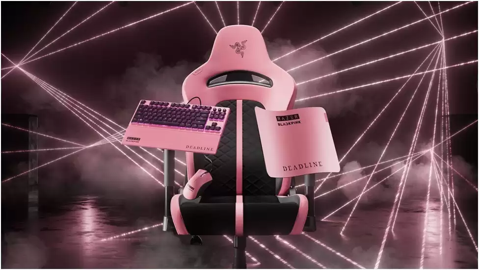 RAZER ｜BLACKPINK，用标志性粉色定义游戏风格