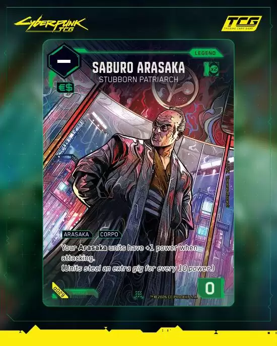 CDPR将推赛博朋克实体卡牌游戏并直播首曝