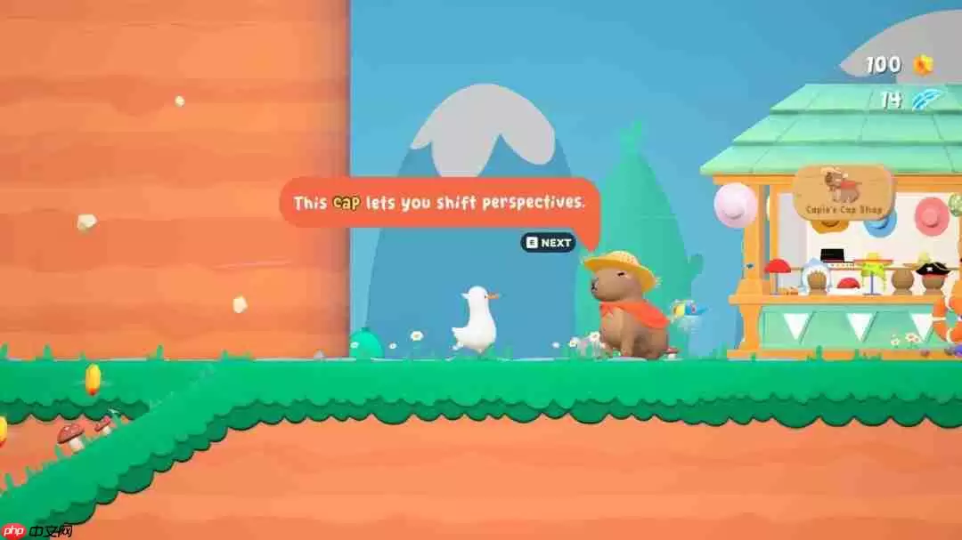 又一款独立游戏首曝来了 致敬解谜神作Fez 纸片马里奥!