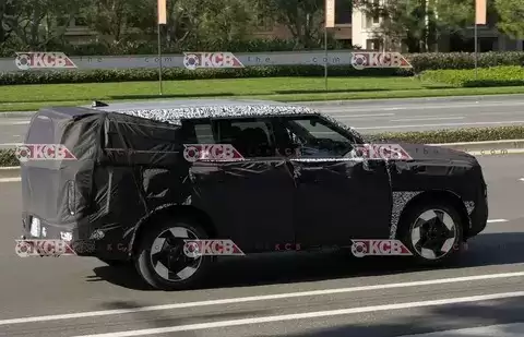 全新现代胜达增程版实车曝光