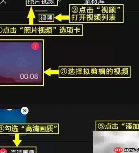 剪映旅行素材包使用指南