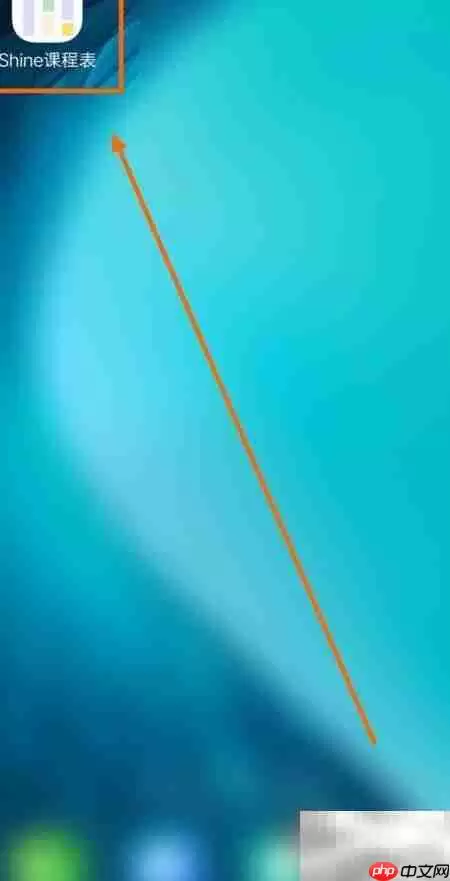 Shine课表显示辽大教程