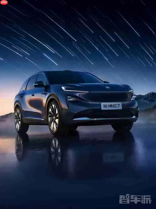 别克至境E7官图发布！定位大五座SUV 今年一季度亮相