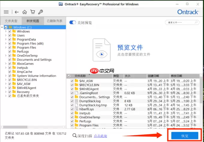 easyrecovery脱机怎么用?easyrecovery脱机恢复数据的方法