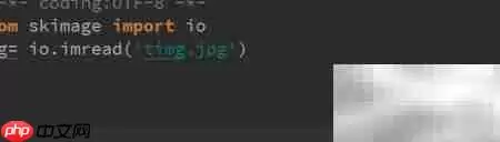 Python安装skimage图片处理