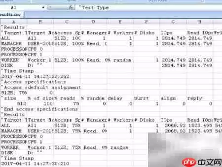 iometer使用入门指南