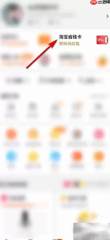 淘宝省钱卡开通教程