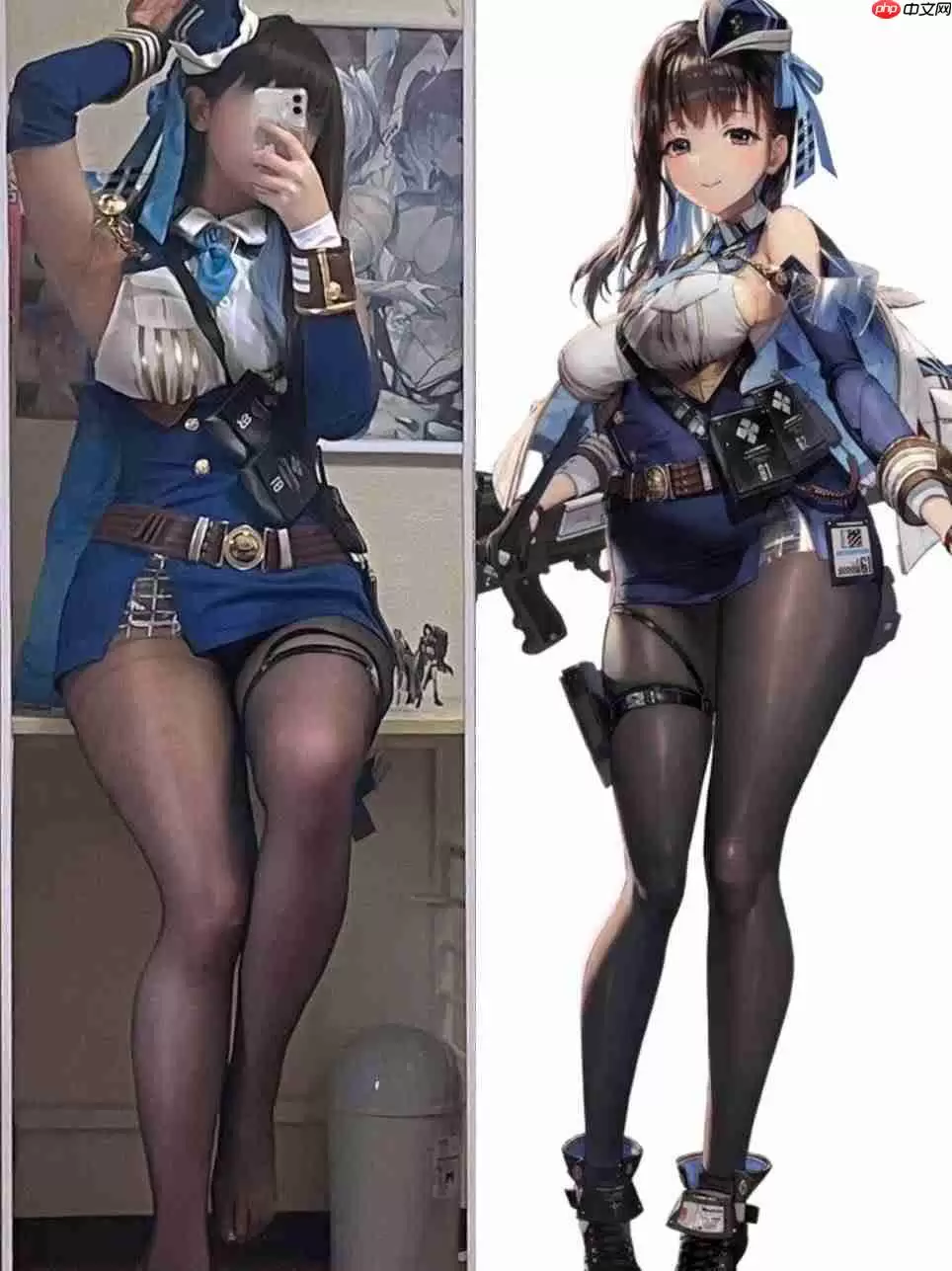 《胜利女神：妮姬》画师Cos 还原自己笔下角色