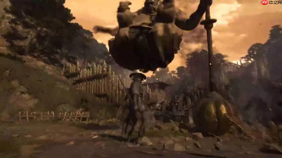 《影之刃零》新实机演示 大战Boss巨钳客万钧