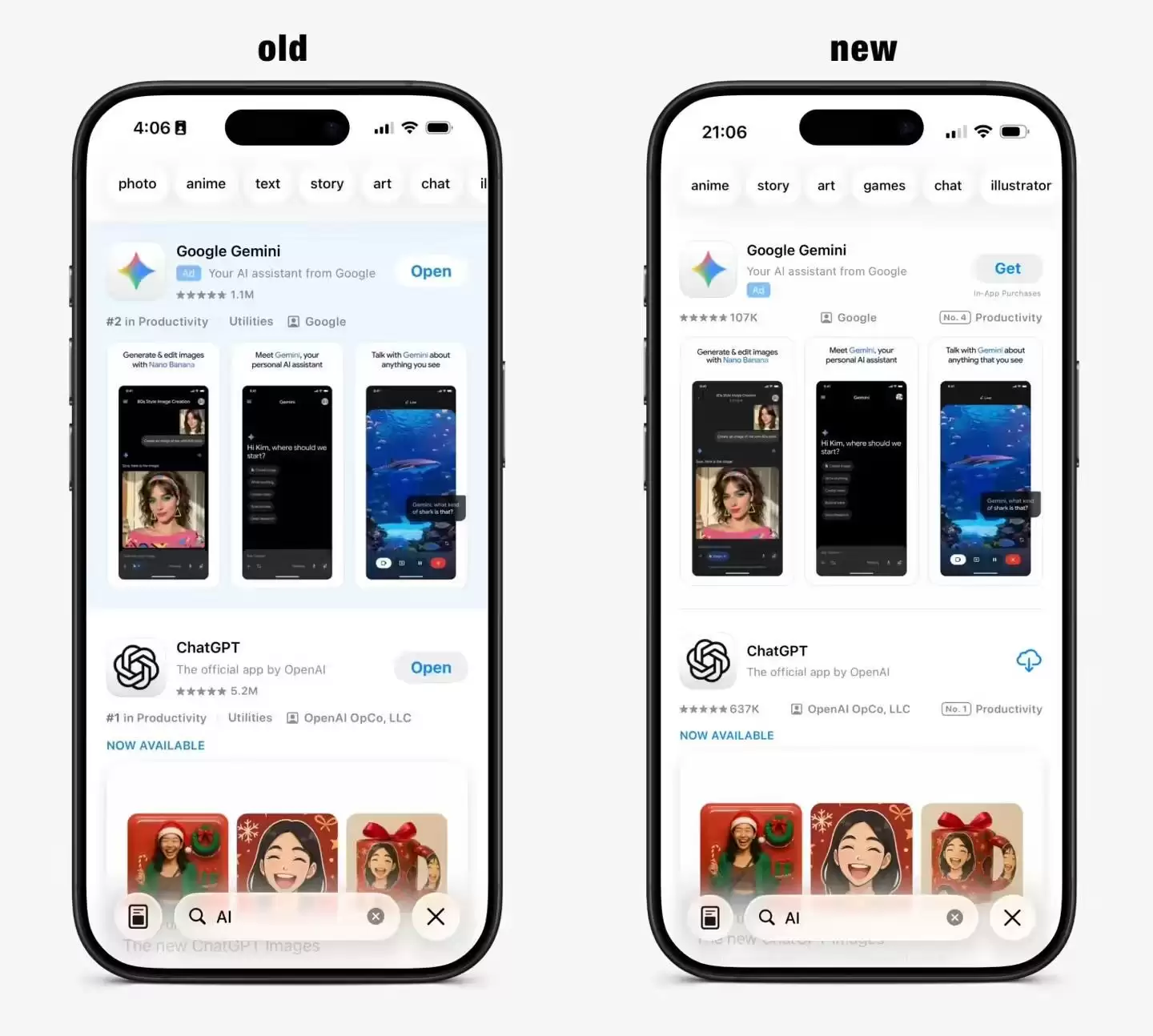 3月生效:苹果App Store搜索结果将混入更多广告