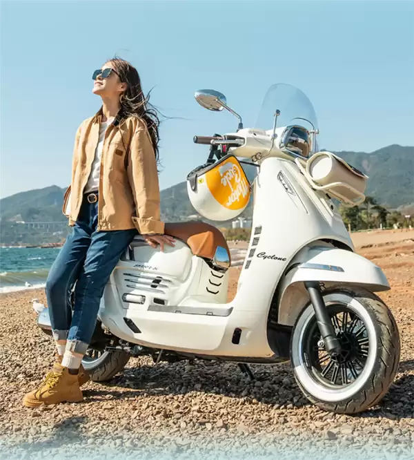 摩托车也卷飞了!赛科龙复古踏板RT250E上市:14999元起