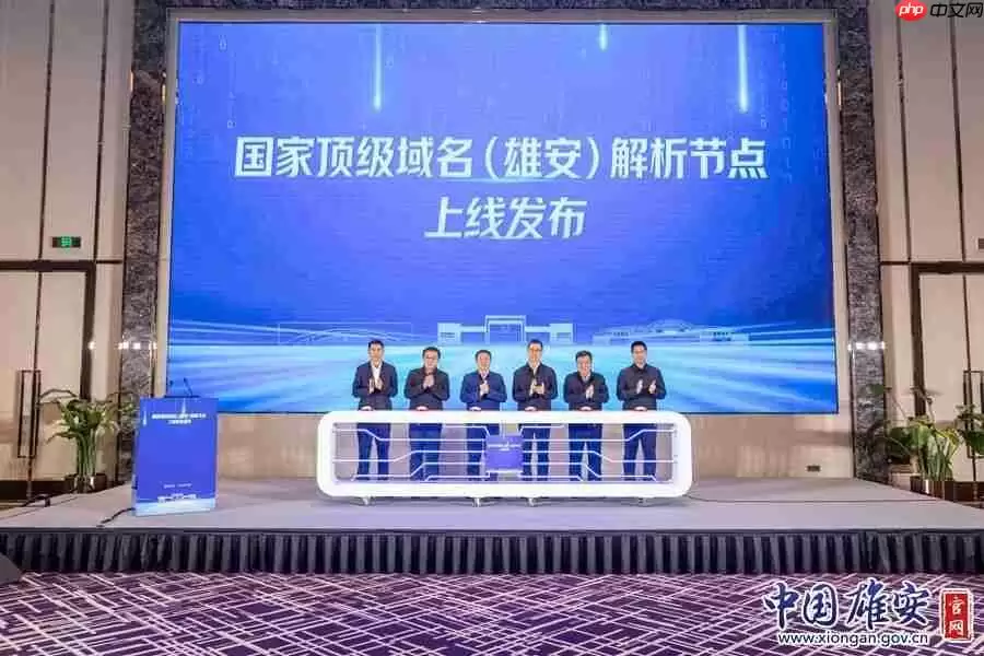 国家顶级域名（雄安）解析节点正式上线