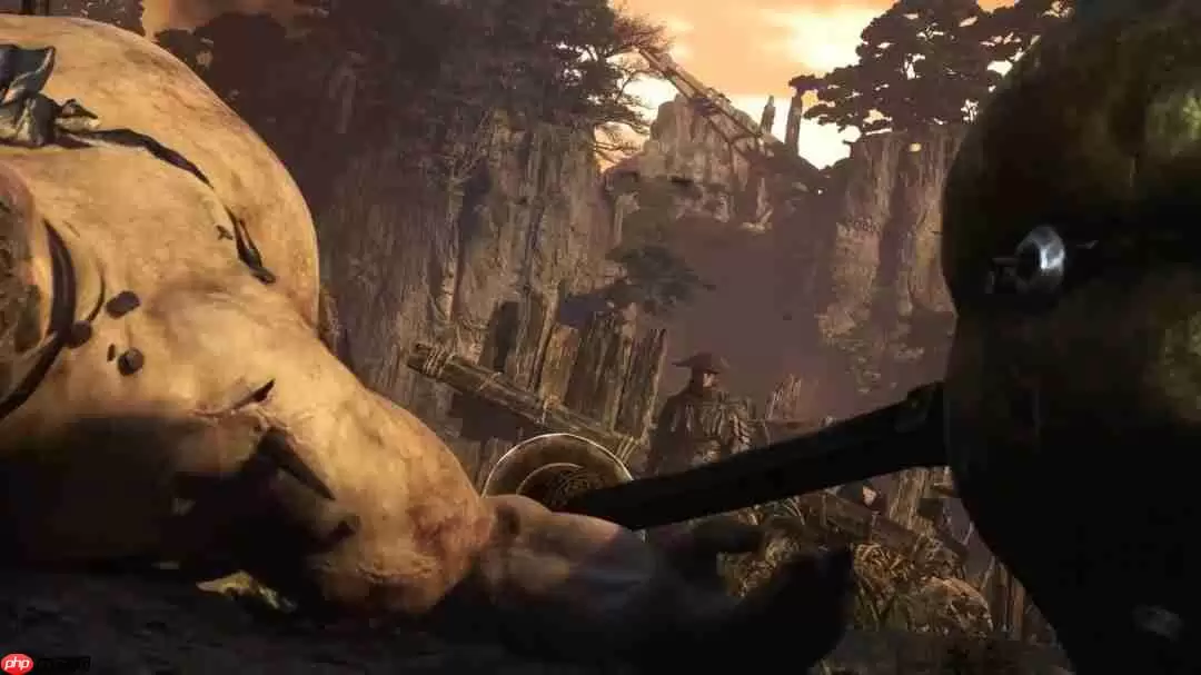 《影之刃零》新实机演示 大战Boss巨钳客万钧