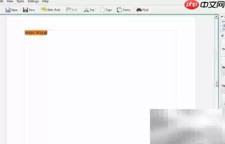 Calligrad文字背景色设置技巧