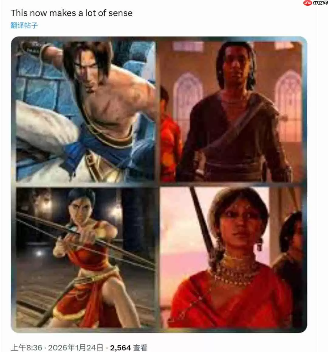 《波斯王子》被取消真正原因 90%由印度工作室开发