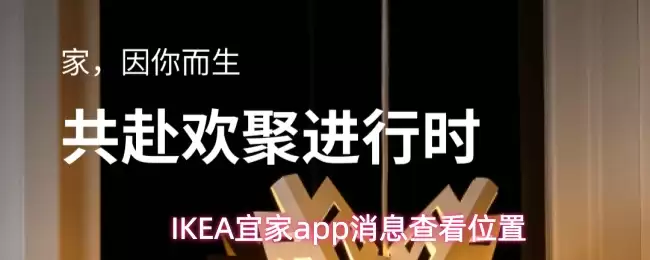 IKEA宜家app消息查看位置