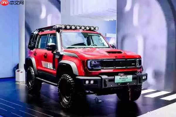 北京越野BJ40增程赤兔将于1月27日上市即交付