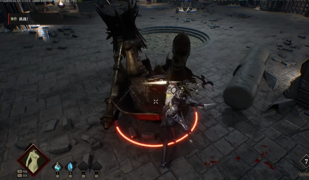 国产独立游戏《夜莺归笼》战斗测试：女性角色死得越多穿得越少