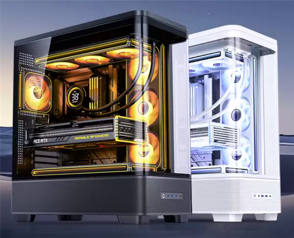 乔思伯TK-5机箱首发599元：双曲面一体折叠玻璃