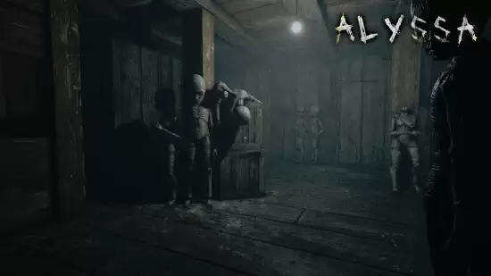 ALYSSA免费试玩上线：无战斗、弱光源的幼女逃亡恐怖体验引热议