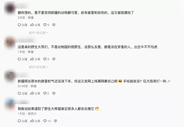 男子投喂野生狐狸被咬住手不松口 当事人：纯好奇 喂的狗粮