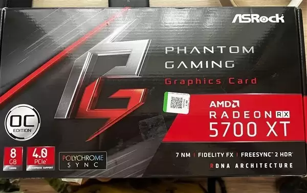 4.99美元淘到华硕RX 5700 XT显卡,二手市场藏性能宝藏