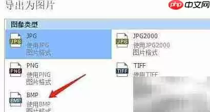 PDF转BMP格式方法