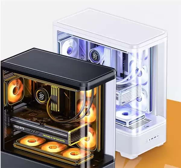 乔思伯TK-5机箱首发599元：双曲面一体折叠玻璃